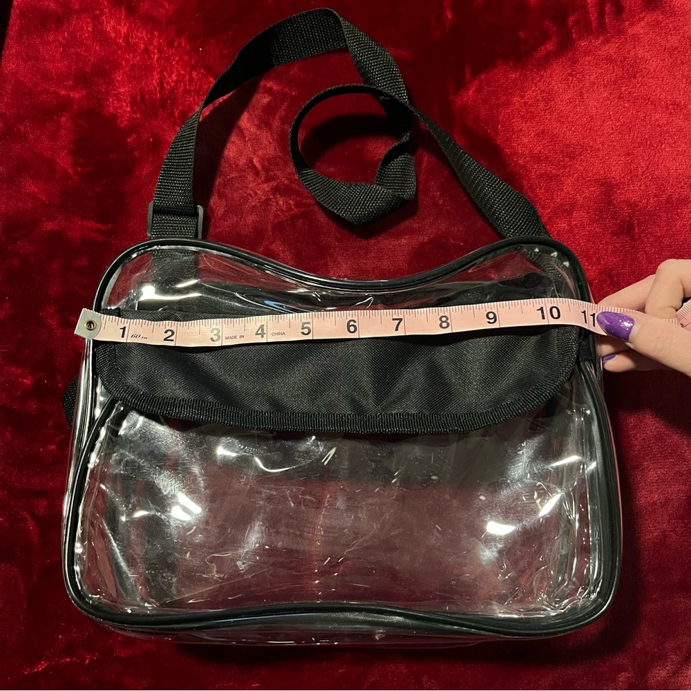 Clear Stadium Crossbody Purse